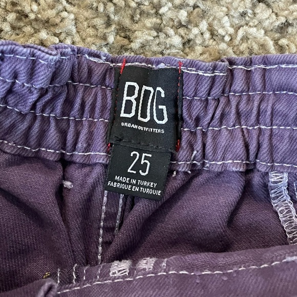purple cargo pants - Picture 2 of 3